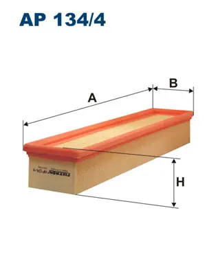 Gecertificeerd Luchtfilter Filtron AP 134\\/4