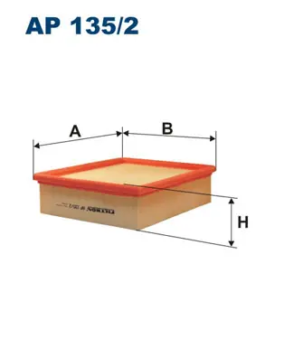 Gratis Retour Luchtfilter Filtron AP 135\\/2