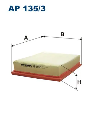 Gecertificeerd Luchtfilter Filtron AP 135\\/3