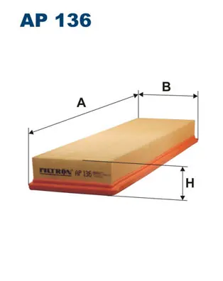 Gratis Retour Luchtfilter Filtron AP 136