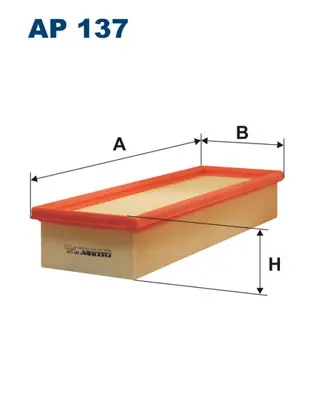 Authentiek Luchtfilter Filtron AP 137