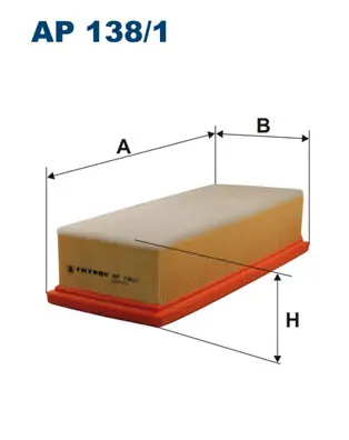 Luchtfilter Filtron AP 138\\/1 Bulkbestelling