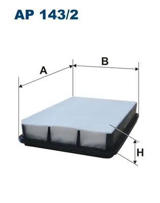 Luchtfilter Filtron AP 143\\/2 Bestel Nu