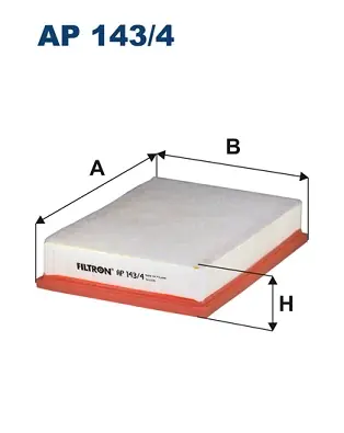 Luchtfilter Filtron AP 143\\/4 Goedkoop