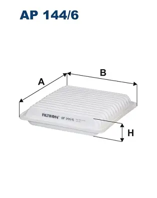 Luchtfilter Filtron AP 144\\/6 Goedkoop