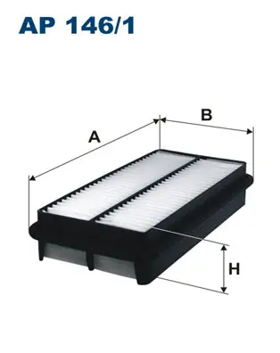Luchtfilter Filtron AP 146\\/1 Gratis Verzending