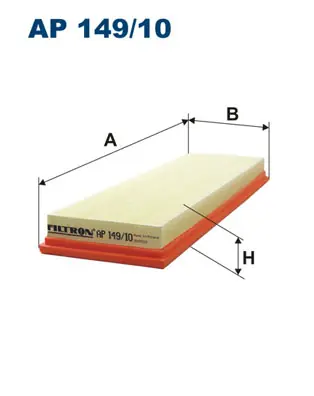 Shop Nu Luchtfilter Filtron AP 149\\/10