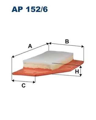 Koop Vandaag Luchtfilter Filtron AP 152\\/6