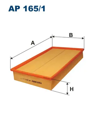 Luchtfilter Filtron AP 165\\/1 Seizoensaanbieding