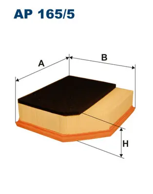 Luchtfilter Filtron AP 165\\/5 Betrouwbaar