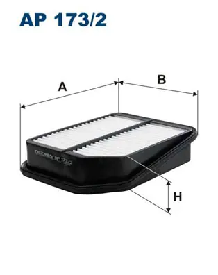 Luchtfilter Filtron AP 173\\/2 Topkwaliteit