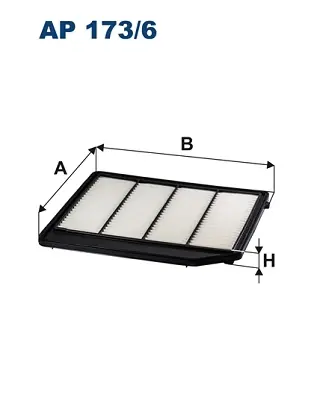 Laatste Versie Luchtfilter Filtron AP 173\\/6