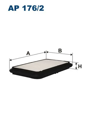 Luchtfilter Filtron AP 176\\/2 Alleen Vandaag