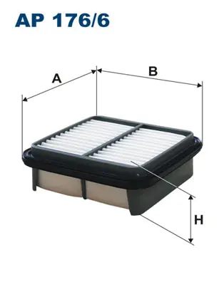 Snelle Levering Luchtfilter Filtron AP 176\\/6