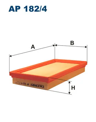 Shop Nu Luchtfilter Filtron AP 182\\/4