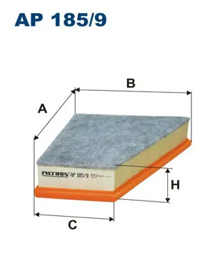 Lage Prijs Luchtfilter Filtron AP 185\\/9