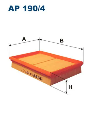 Geld-Terug-Garantie Luchtfilter Filtron AP 190\\/4