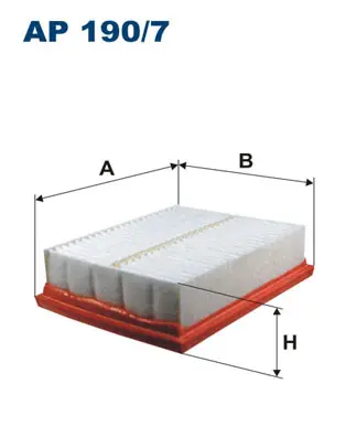 Nieuwe Collectie Luchtfilter Filtron AP 190\\/7