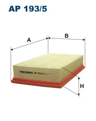 Luchtfilter Filtron AP 193\\/5 Beperkte Voorraad