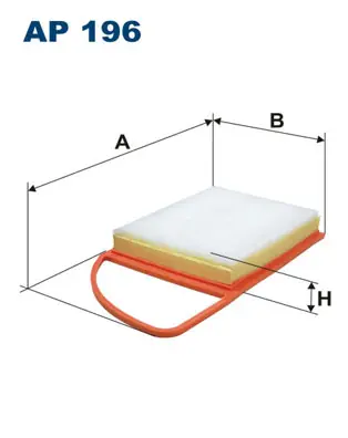 Luxe Luchtfilter Filtron AP 196