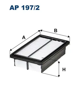 Lage Kosten Luchtfilter Filtron AP 197\\/2
