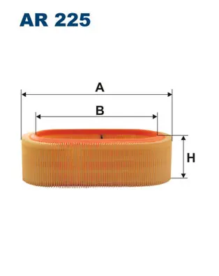 Luchtfilter Filtron AR 225 Populair