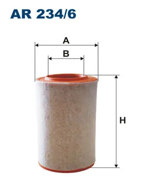 Luchtfilter Filtron AR 234\\/6 Handgemaakt