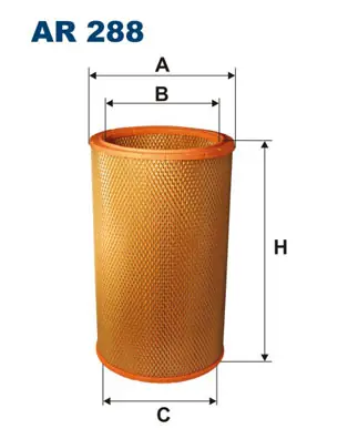 Luchtfilter Filtron AR 288 Seizoensaanbieding