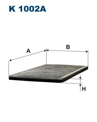 Bulkbestelling Interieurfilter Filtron K 1002A