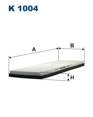 Interieurfilter Filtron K 1004 Betrouwbaar