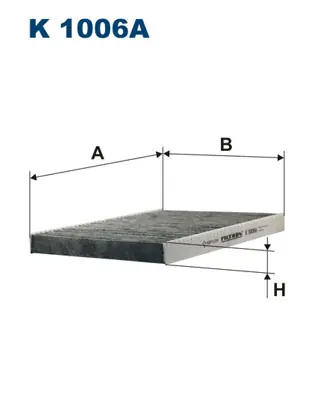 Dagaanbieding Interieurfilter Filtron K 1006A