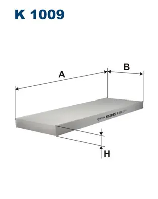 Tijdelijk Beschikbaar Interieurfilter Filtron K 1009