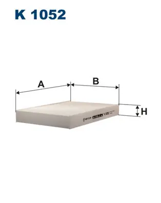 Interieurfilter Filtron K 1052 Handgemaakt
