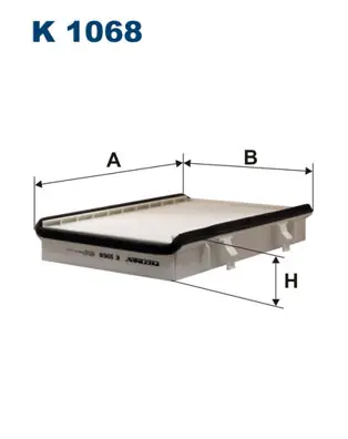 Bestel Nu Interieurfilter Filtron K 1068