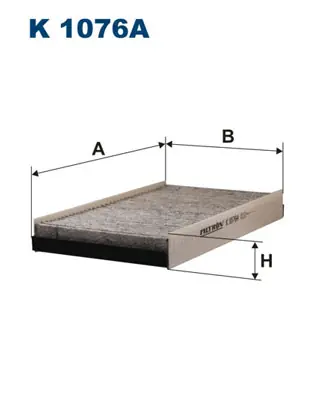 Professioneel Interieurfilter Filtron K 1076A