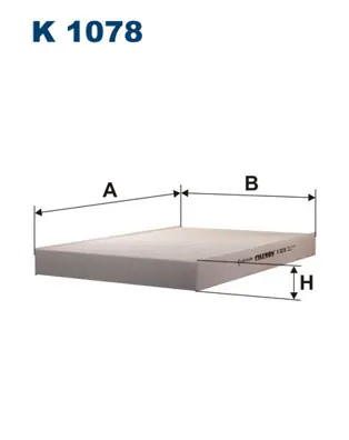 Interieurfilter Filtron K 1078 Seizoensaanbieding