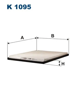 Interieurfilter Filtron K 1095 Uitverkoop