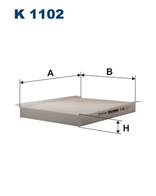 Seizoensaanbieding Interieurfilter Filtron K 1102