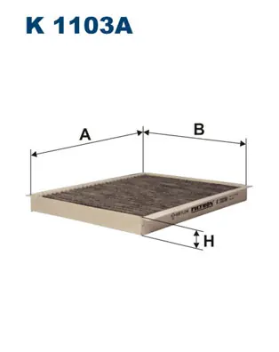 Interieurfilter Filtron K 1103A In De Mode