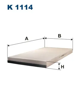 Lage Kosten Interieurfilter Filtron K 1114
