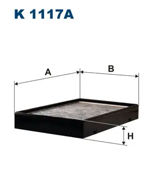 Hoge Kwaliteit Interieurfilter Filtron K 1117A