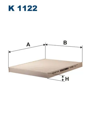 Interieurfilter Filtron K 1122 Origineel