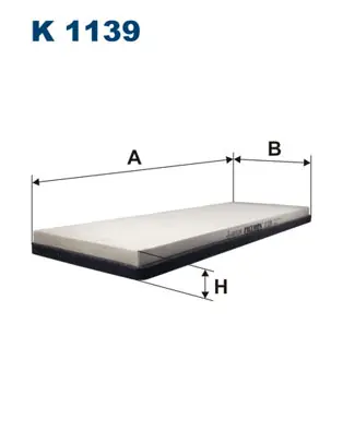 Interieurfilter Filtron K 1139 Ambachtelijk