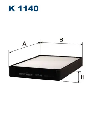 Interieurfilter Filtron K 1140 Favoriet