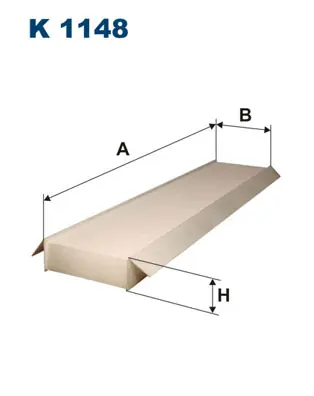 Origineel Interieurfilter Filtron K 1148