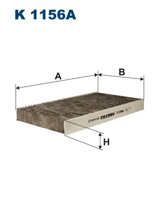 Interieurfilter Filtron K 1156A Modern