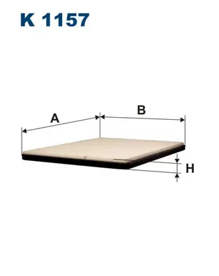 Interieurfilter Filtron K 1157 In De Mode