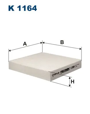 Interieurfilter Filtron K 1164 Seizoensaanbieding