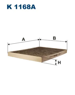 Interieurfilter Filtron K 1168A Modern