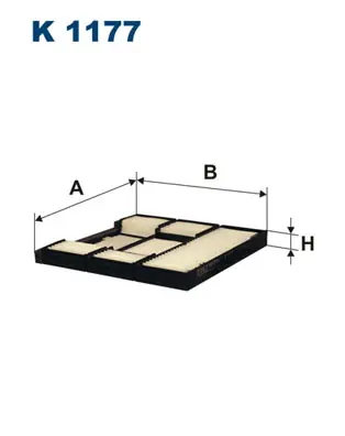 Interieurfilter Filtron K 1177 Trendy